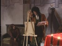 Mysterious young painter and his sexy lovers