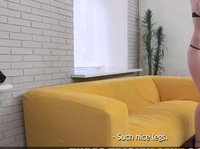 A new yellow casting couch meets future porn stars